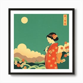 Geisha 22 Art Print