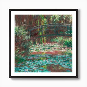 Water Lily Pond (1900), Claude Monet Art Print