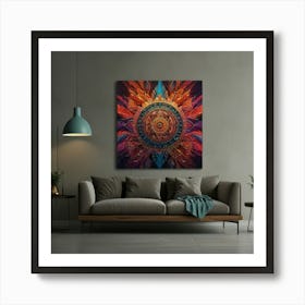 Mandala Art Print