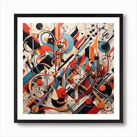 Abstract Symphony Art Print