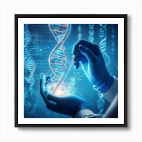 Dna Technology Art Print