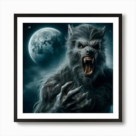 Werewolf Art Print