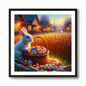 Easter Bunny 1 Art Print