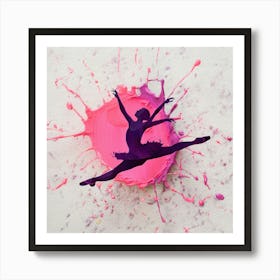 Ballerina Painting Art Print