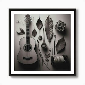 Acoustic Guitar Art Print