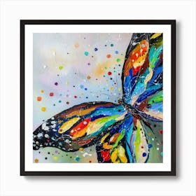 Bright Butterfly II Art Print