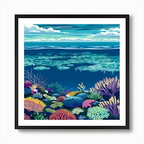 Coral Reef 2 Art Print