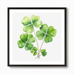 Four Leaf Clover 21 Art Print