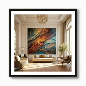 Abstract Painting Art Print