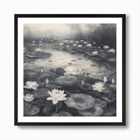 Water Lilies Art Print