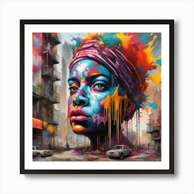 Street Art Art Print