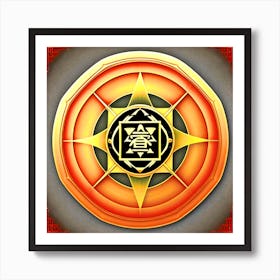 Chinese Zodiac Symbol 2 Art Print