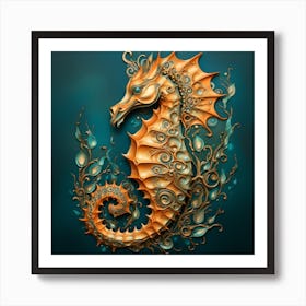 Seahorse 19 Art Print