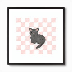 The Cat Art Print