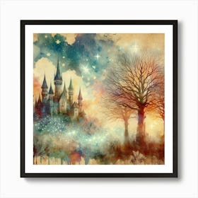 Fairytale Castle 1 Art Print