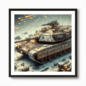 World War Ii Tank Poster