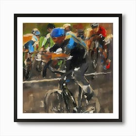 FINISH THE RACE! #00010 Art Print