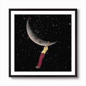 Two Drinks Later Square Art Print
