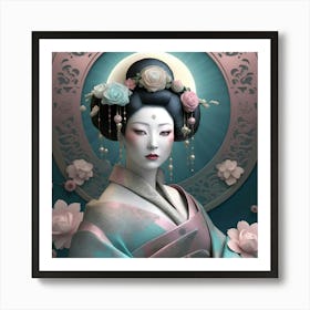 Geisha 16 Art Print