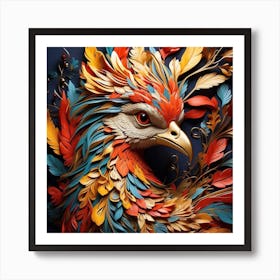 Rooster Art Print