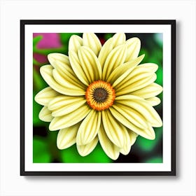 Dahlia Flower 3 Art Print