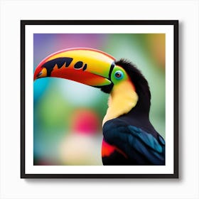 JUNGLE TOUCAN Art Print