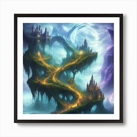 Fantasy Castle Affiche