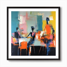 Business Meeting In The Office 14 Art Print