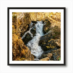 Waterfall In The Forest 20231225122720rt1pub Art Print