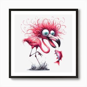 Flamingo 6 Art Print