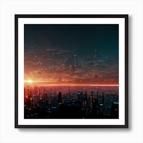 Sunrise Art Print