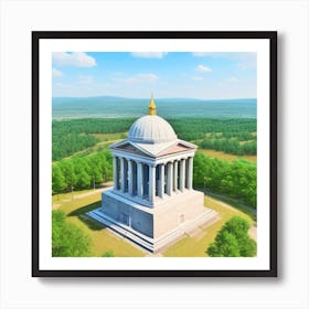 Monument Of Ivan The Great Art Print