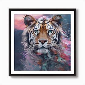 Tiger art part 2 Art Print