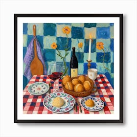 La Dolce Vita Trattoria Trattoria Italian Food Kitchen Art Print