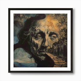 'The Face Of Death' Art Print