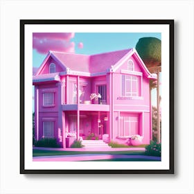 Barbie Dream House (261) Art Print