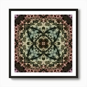 Pattern Of Purple Bubbles 2 Art Print