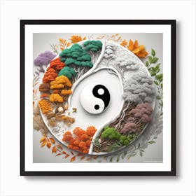 Yin Yang 1 1 Art Print