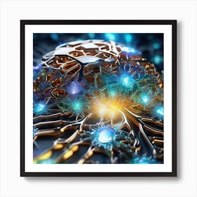 Neural Network Art Print