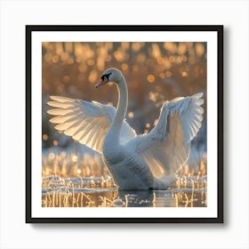 Beautiful Swan 9 Art Print