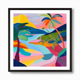 Abstract Travel Collection Guyana 4 Art Print