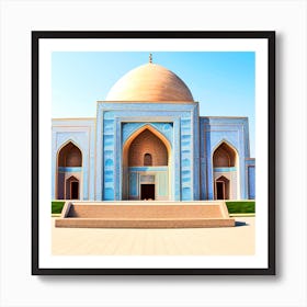 Afghanistan Mosque 1 Art Print