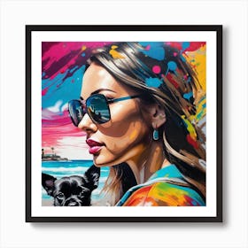 Sydney Girl Art Print