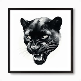 Black Panther 3 Art Print