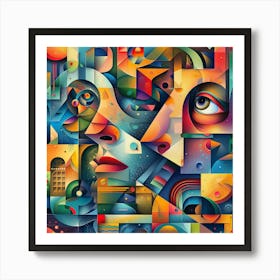 Abstract Painting 110 Art Print