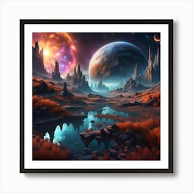 Amazing Universe Art Print