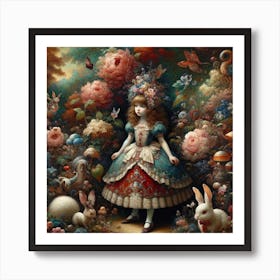 Alice In Wonderland Art Print