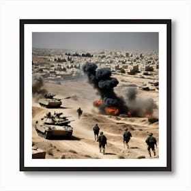 War In Israel (11) Art Print