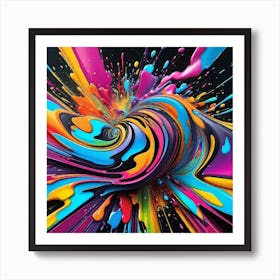 Abstract Painting 105 Art Print