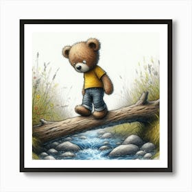 Teddy Bear 31 Art Print